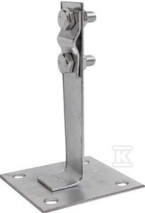 UCHWYT DACHOWY Z PŁYTKĄ