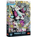 Puzzle 1000 elementów zwariowane melodie looney tunes
