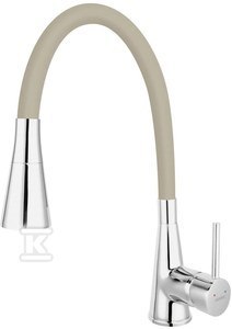 BAT.ZUMBA II ZLEW.BEŻOWA WYL.2-FUNK.CHR