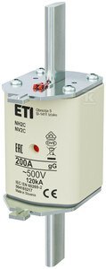 WKŁADKA NH2C GG 200A/500V