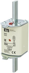 WKŁADKA NH2C GG 80A/500V