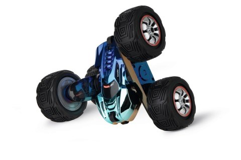 Pojazd rc turnator color flip stunt car