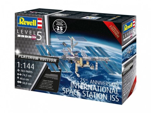 Model plastikowy zestaw upominkowy 25 rocznica international space station iss 1/144 Model plastikowy zestaw upominkowy 25 rocznica international space station iss 1/144