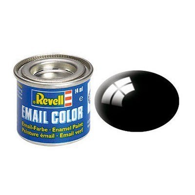Revell email color 07 black gloss 14ml Revell email color 07 black gloss 14ml