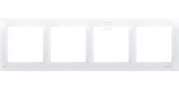 DR4/AB11 RAMKA SIMON54 ANT.BIAŁY