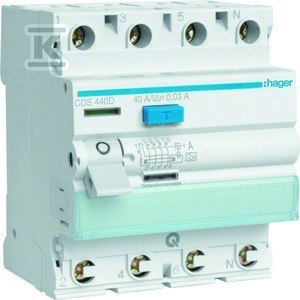 RCC.WYŁ.RÓŻ.3P+N 40A/30MA TYP A QUI