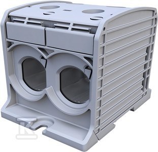 ZŁĄCZKA STB 300-2 AL/CU 87920 SZARY