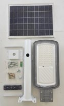 Latarnia solarna led 50w lampa uliczna parkingowa ogrodowa z wbudowanym akumulatorem
