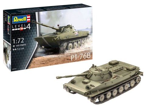 Model plastikowy pt-76b Model plastikowy pt-76b
