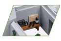 Klocki german bunker regelbau 667 642 klocki