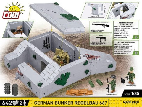 Klocki german bunker regelbau 667 642 klocki Klocki german bunker regelbau 667 642 klocki
