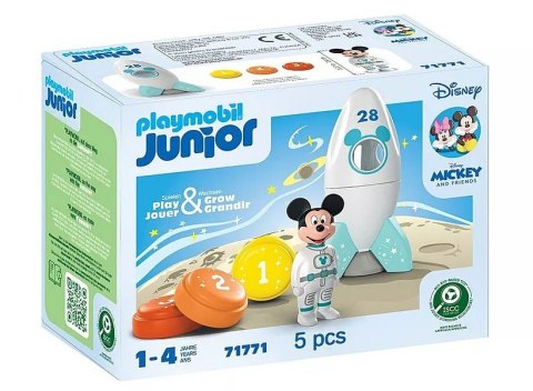 Zestaw z figurkami junior & disney kosmiczna przygoda myszki miki Zestaw z figurkami junior & disney kosmiczna przygoda myszki miki
