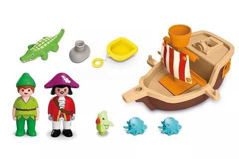 Zestaw z figurkami junior & disney piracki statek piotrusia pana Zestaw z figurkami junior & disney piracki statek piotrusia pana