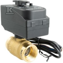 2-DROGOWY ZAWÓR KULOWY Z SIŁOWNIKIEM B