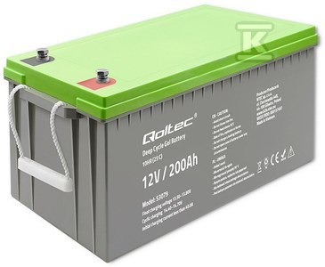 AKUMUL.ŻEL.DEEP CYCLE/12V/200AH/62.5KG