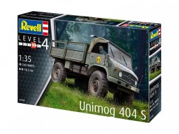 Model plastikowy pojazd unimog 404 s 1/35