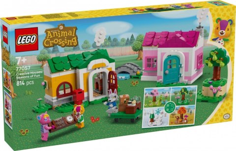 Klocki animal crossing 77057 kreatywne domy: pory zabawy Klocki animal crossing 77057 kreatywne domy: pory zabawy