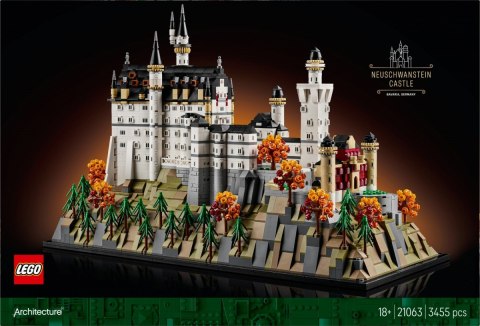 Klocki architecture 21063 zamek neuschwanstein Klocki architecture 21063 zamek neuschwanstein
