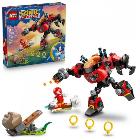 Klocki sonic 77005 knuckles kontra dr. eggman w mechu egg crusher Klocki sonic 77005 knuckles kontra dr. eggman w mechu egg crusher