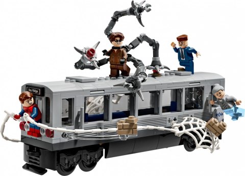 Klocki super heroes 76321 spider-man kontra doc ock - scena w metrze Klocki super heroes 76321 spider-man kontra doc ock - scena w metrze
