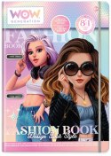 Zestaw fashion book zaprojektuj swój styl wow generation