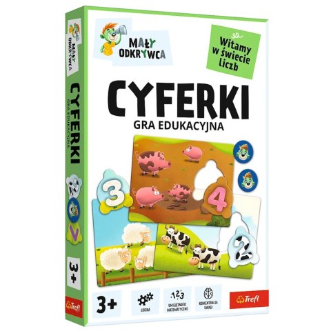 GRA - Cyferki Mały Odkrywca Trefl 02810 GRA - Cyferki Mały Odkrywca Trefl 02810