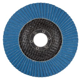 Ściernica listkowa cyrkonowa 125 x 22.2 mm, P80