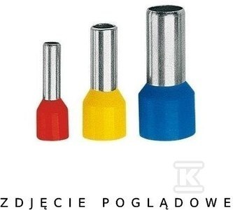 KOŃCÓWKA KABL.HI 0,75/8 ERHL (100 SZT. KOŃCÓWKA KABL.HI 0,75/8 ERHL (100 SZT.