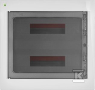 ROZDZIELNICA P/T AREO IP40 2X18 BIAŁY