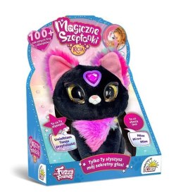 Maskotka interaktywna magic whispers - magiczne szeptanki kicia czarna