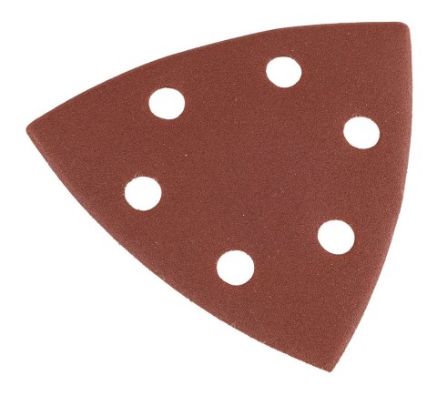 Papiery ścierne delta na rzep 93 x 93 mm, P60, 5 szt., z 6 otworami Papiery ścierne delta na rzep 93 x 93 mm, P60, 5 szt., z 6 otworami