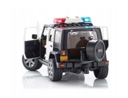 Pojazd jeep wrangler rubicon policja z figurką