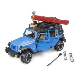 Pojazd jeep wrangler rubicon z kajakiem i figurką