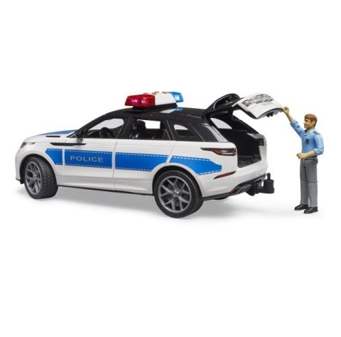 Pojazd range rover velar policyjny z figurką Pojazd range rover velar policyjny z figurką