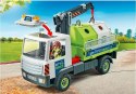 Zestaw z figurkami city action 71431 samochód ciężarowy z kontenerami na szkło