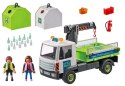 Zestaw z figurkami city action 71431 samochód ciężarowy z kontenerami na szkło