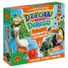 Gra ciekawostki o przyrodzie. dzieciaki kontra dorośli.