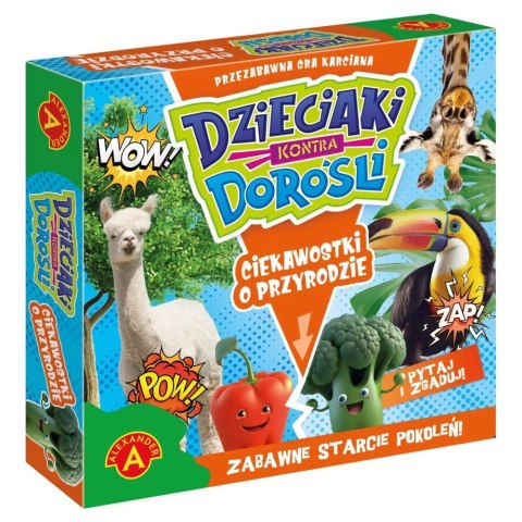 Gra ciekawostki o przyrodzie. dzieciaki kontra dorośli.