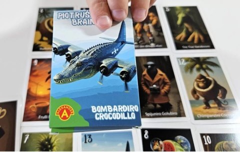 Gra piotruś i pamięć brainrot: bombardiro crocodillo Gra piotruś i pamięć brainrot: bombardiro crocodillo