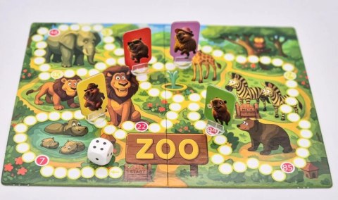 Gra rodzinna gra planszowa kapibary w akcji - ucieczka z zoo Gra rodzinna gra planszowa kapibary w akcji - ucieczka z zoo