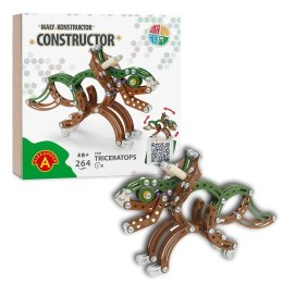 Zestaw konstrukcyjny mały konstruktor dinozaury triceratops