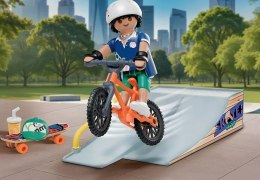 Zestaw z figurką my life 71798 skater z rampą