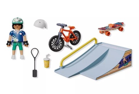 Zestaw z figurką my life 71798 skater z rampą Zestaw z figurką my life 71798 skater z rampą
