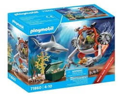 Zestaw z figurkami 71860 poszukiwania skarbu łodzią podwodną