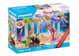 Zestaw z figurkami 71861 syrenki ze skarbem i delfinem