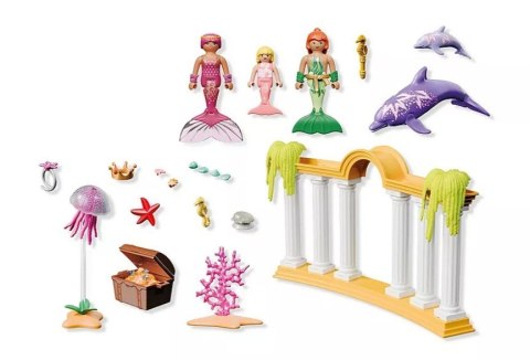Zestaw z figurkami 71861 syrenki ze skarbem i delfinem Zestaw z figurkami 71861 syrenki ze skarbem i delfinem