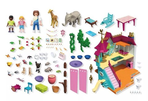 Zestaw z figurkami animals & friends 71852 kolorowa willa dla zwierząt Zestaw z figurkami animals & friends 71852 kolorowa willa dla zwierząt