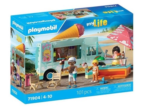 Zestaw z figurkami my life 71904 furgonetka z lodami i sklepikiem surfingowym Zestaw z figurkami my life 71904 furgonetka z lodami i sklepikiem surfingowym