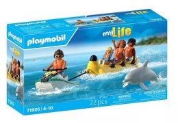 Zestaw z figurkami my life 71905 przejażdżka na bananie