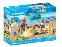 Zestaw z figurkami my life 71906 rodzina na plaży